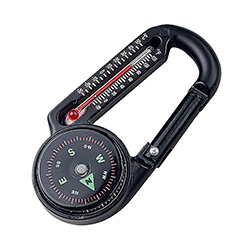 M1 나침반 온도계 카라비너