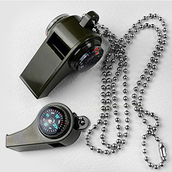 M4 써지컬스틸 나침반 온도계 휘슬