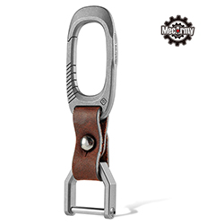 (CH21) 소가죽 링크 티타늄 클립 카라비너